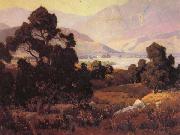 Elmer Wachtel Santa Paula Valley USA oil painting artist